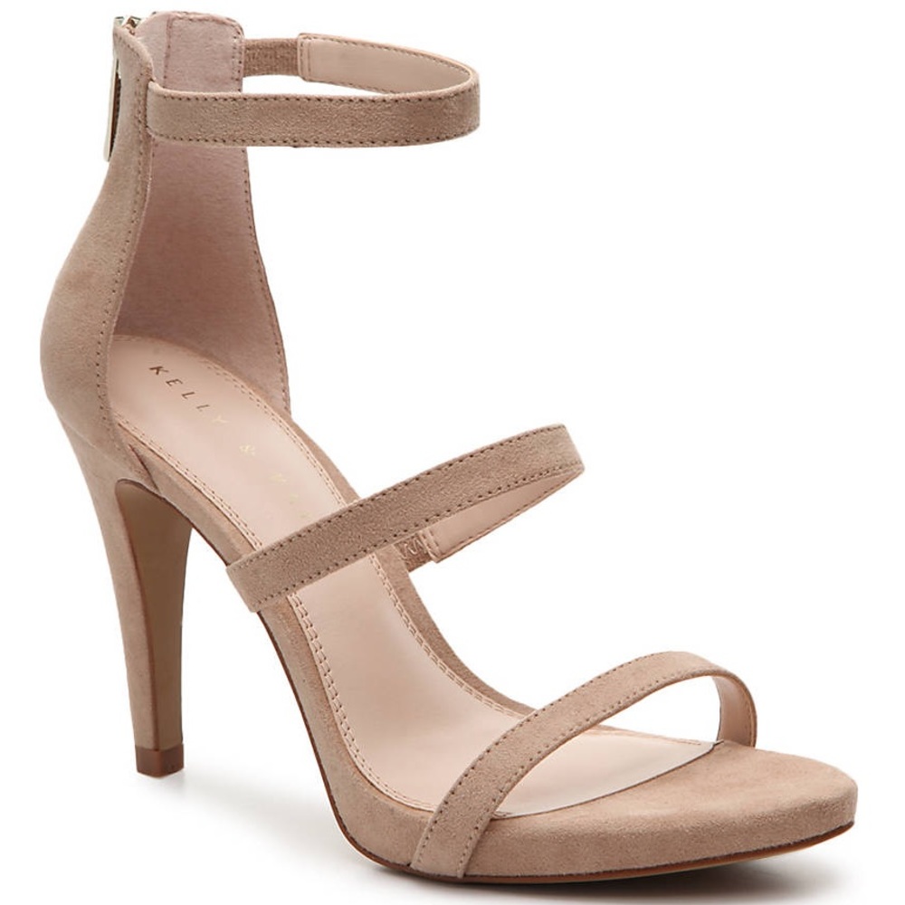 Worn ONCE Three Strapped Heeled Sandal